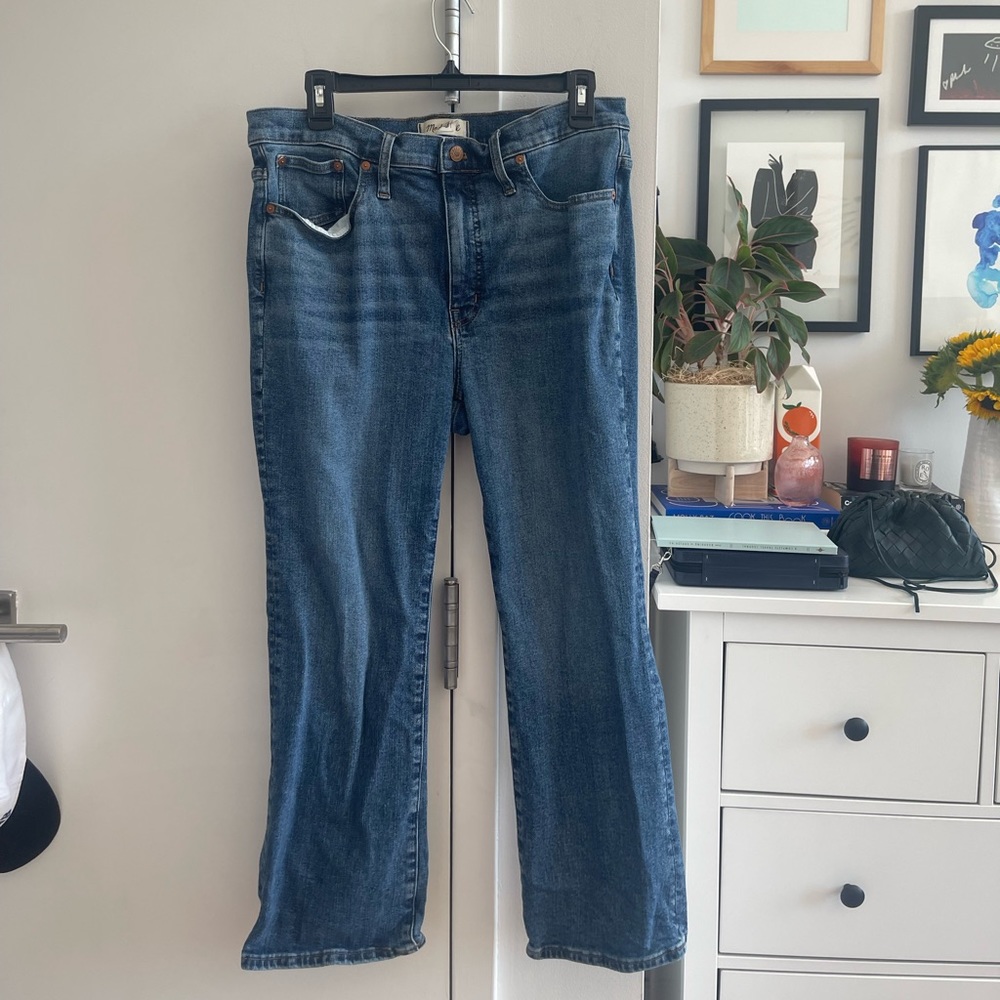 Madewell Cali Demi Boot Jean Size 31